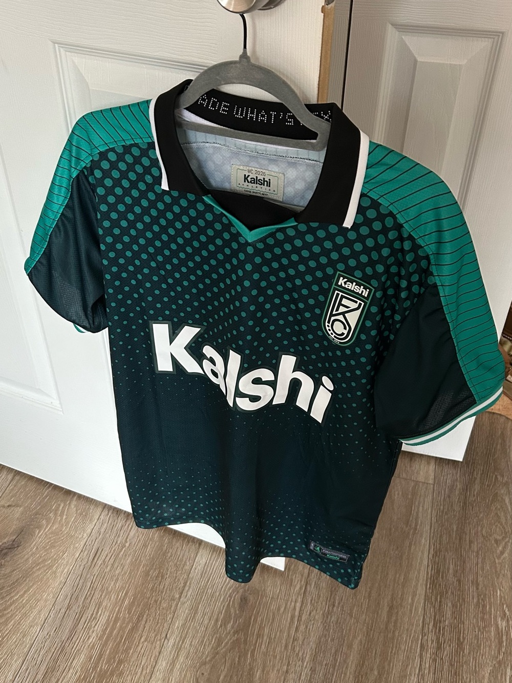 Kalshi Green Soccer Jersey